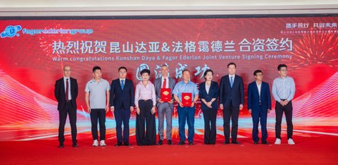 Fagor Ederlan Group strengthens its presence in china through the creation of a joint venture with chinese group Duoli Automotive Technology
