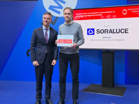 Soraluce, galardonada en los Premios de Innovación Avanzada BIEMH 2026 por sus Soluciones de Automatización Inteligente