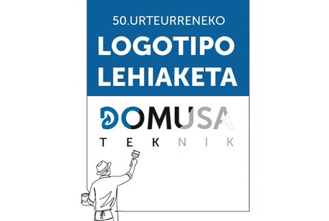 50. urteurreneko logo lehiaketa antolatu du Domusa Teknik kooperatibak