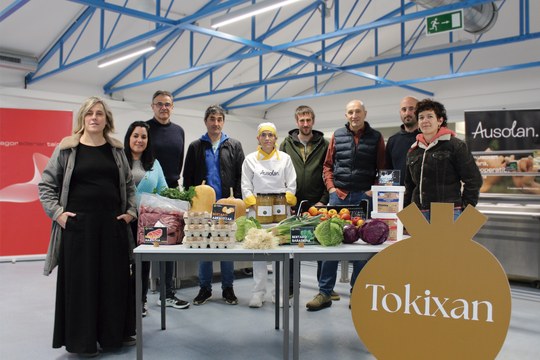 Menu jasangarria eta bertakoa Fagor Ederlanen Bergarako jantokian