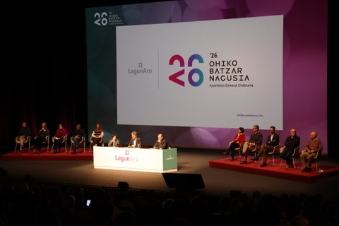 LagunAroren Batzar Nagusia: 2025 ekitaldi bikaina; 2026 zalantzati hasi da testuinguru ekonomikoan
